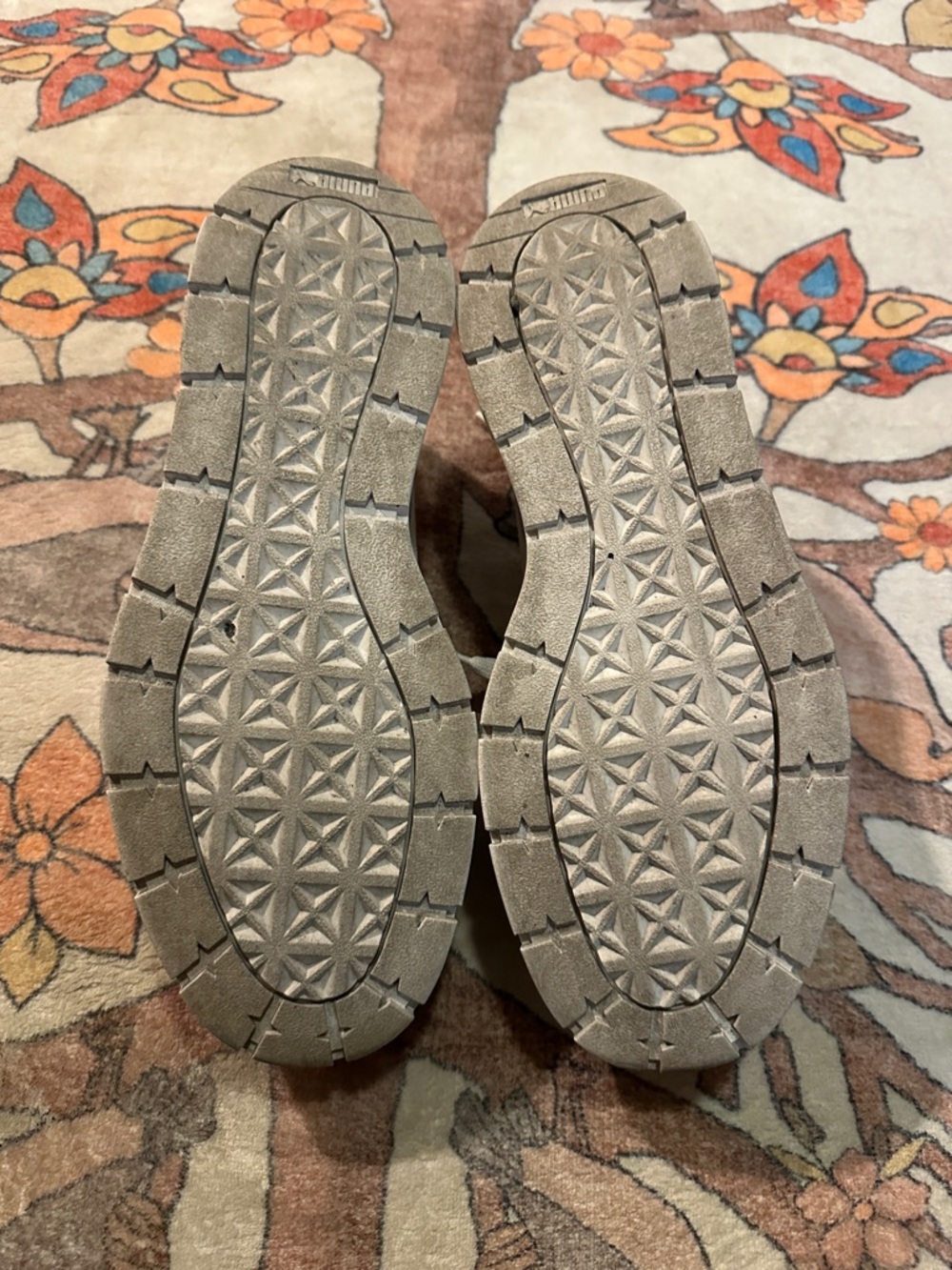 Puma Women’s White Platform Sneakers Women’s 10.5 - Picture 6 of 7